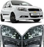 Able Sporty Half Car Magnetic Sun Shade Curtains for Chevrolet Aveo Set of 4