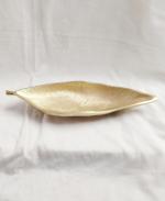 SOPERNEX Decorative Leaf Tray (Aluminium ArtwARE)