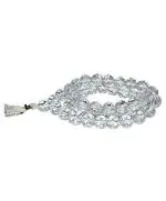 Feel Touch Mart Rock Crystal Quartz Sphatik Lab Tested Japp Mala