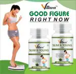 VLTAVA SLIM N YOUNG TEA, Weight Loss Tea, Herbal Tea, Belly Fat Diet Tea, Decrease Fat Tea