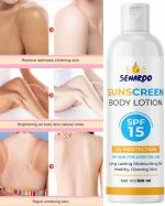 SENAROO Daylight Sunscreen bodylotion| SPF For Oily, Acne Prone Skin| SPF 15-SPF 15 PA+ + 100 Ml