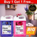 KYARA DREAMS Detergent Liquid 10 Liter Pink & Blue Concentrated Laundry Liquid Detergent Top Load/Bucket Wash