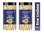 Aldeira Natural Whole Raw Cashew Nuts (250g x 2) | Premium Quality Kaju | Pack of 2 Healthy & Fresh