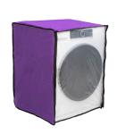 Classic Front Load Washing Machine Cover for LG 7 Kg, 7.5 Kg, 8 Kg, 8.5 Kg & 9 Kg | 63Cms X 63Cms X 81Cms | | 63Cmsx63Cmsx81Cms | Color - Purple