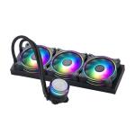 Cooler Master Aluminium Ml360 Illusion Cpu Liquid Cooler Support Intel And Amd Cpu Socket Am5, 1151 3Rd Gen Dual Chamber Pump 360Mm Aio Argb Controller