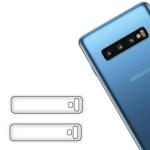 E And E Transparent Back Camera Lens Glass Protector For Samsung Galaxy S10 (Pack Of 2)