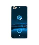 Casotec Moon Pattern Print Design Printed Silicon Soft TPU Back Case Cover for LeTV Le 1S