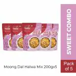 INDIMIX Instant Moong Dal Halwa Pure Veg- 1 Kg