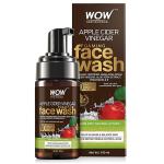 WOW Skin Science Apple Cider Vinegar Foaming Face Wash- with Organic Certified Himalayan Apple Cider Vinegar - No Parabens, Sulphate & Silicones - 150mL