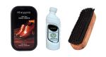 Sheppits Premium Shoe Shiner, Shoe Cleaner (Natural) & Shoe Brush Combo | Shoe Care Kit