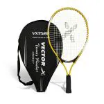 Vector X VXT 520, 21 inches Strung Tennis Racquet (Yellow)