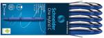 Luxor Schneider One Hybrid Roller Ball Pen - Blue | 0.3 mm | Pack of 10 | 2000 mtrs writing length | Waterproof Ink | Consistent ink flow | Ideal for Professionals-Office essential
