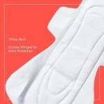 THE WOMAN'S COMPANY Teenage Sanitary Pads for Girls Organic Ultra Soft Cotton Mini Pads, Antibacterial, Biodegradable & Rash-Proof Sanitary Napkins for Teenagers (Pack of 12)