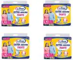 Lifree Adult Diapers - 40 Pieces, L (Pack Of 4)