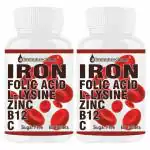 Immunescience Iron Tablets - 120 Tablets (Pack of 2)
