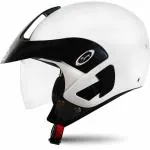 Spark Minda SPICY EN WHITE ISI certified premium Helmet - Open Face (L size)