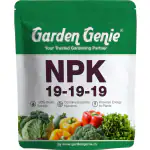 Garden Genie NPK 19 19 19 Fertilizer for Plants I 100% Water Soluble I Complete Plant Food for Gardening, Growth Boost and Flowering, 800 Gm
