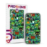 PROSKINS Doodle Tags Matte Textured Mobile Back Skin/Sticker Only for Google Pixel 7A 5G