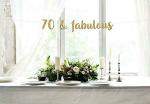 Festiko 70 Fabulous Banner 70 And Fabulous 70th Birthday Banner 70th Birthday Party Decor 70th Birthday Party Glitter Banners
