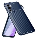 Golden Sands for OnePlus 9RT Cover Drop Tested Shock Proof Slim Armor Aramid Carbon Fibre Rugged TPU Back Case for OnePlus 9RT 5G Mobile, Mystic Blue