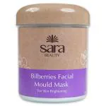 Sara Soul of Beauty Billberries Facial Mould Mask for Brightening & Radiant Skin, 500g
