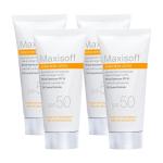 Maxisoft Sunscreen Lotion SPF 50 (50 ml Pack Of 4)|With Pomegranate, Aloe Vera, Mint, Liquorice, Orange, SPF 50, Paraben Free | Mineral Oil Free| PABA Free |UVA & UVB Protection|(50 ml Pack Of 4)