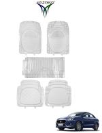 Kozdiko Multicolor Car Mats For Maruti Suzuki Kizashi (Pack of 5)