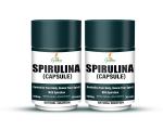 Grinbizz Spirulina Capsule Strength Immunity/Cholesterol Free/Healthy Heart/Immunity Booster