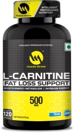 MUSCLE THRONE L-Carnitine_500MG Whey Protein (120 Capsules)