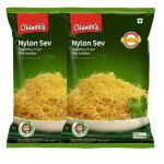 Chheda's Nylon Sev - Barik Sev - Sev Puri Bhel Puri Sev (350g Pack of 2)