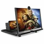 EPHEMERAL Screen Magnifier 22 for Smartphone Mobile Phone 3D HD Magnifier Screen Expanders for Movies, Videos, and Gaming Foldable Phone Stand with Screen Amplifier22