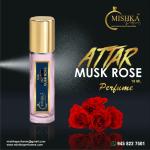Mishka Perfumes - Musk Rose | Musk Rose Attar | 10 ml