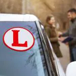 Zyozique L Symbol Learning License, L Sticker for Car, L Board Learning License Symbol (Pack of 10)