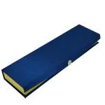 Aumni Crafts Rigid Cardboard Jewellery Box 25x7x2.5 CM (1 Piece, Random Assorted Color) Rectangle For Necklace Chain