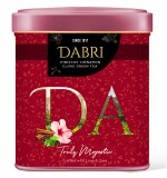 Dabri Hibiscus Cinnamon Clove Green Tea 40 Gms Tin Box