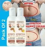 NEPROENT Present Repair Stretch Marks Removal Natural Heal Pregnancy Breast, Hip, Legs-200 ml (pack of 2)