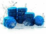 ToYooZe Toilet Cleaning Table| Toilet Bowl Cleaner Tablet| Toilet Deodorizer| Bathroom Cleaner Tablet| Automatic Toilet Bowl Cleaner Tablets| Stain Remover Bathroom Flush Tank Blue Tablet (10pcs In 1 Pack)