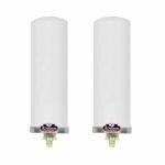 Apeiron Water filter Ceramic Candle Non-Electric Water filter Candle With Brass Knob Pack of 2