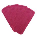 Chinmay Kids Pink Microfiber Insert Pads Washable Reusable (0 - 2 Y+ ) Set of 4
