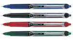 Pilot Hi-Tecpoint V7 RT Fine Point Liquid Ink Pen | Tip Size - 0.7MM | Retractable and Refillable | Dimpled Rubber Grip with Unique Dimple Tip Technology | Ink Colour - Blue, Black, Red and Green | Pack of 4