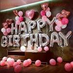 SHANAYA Happy Birthday Decoration Foil Balloon Kit (44 Pieces)
