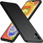 Wellwell Back Cover for SAMSUNG GALAXY A04, SAMSUNG GALAXY A04E (Black, Grip Case, Pack of: 1) | Back Cover | Black Mobile Cover | Rubber Mobile Cover | Back Cover | Black Mobile Cover | Rubber Mobile Cover
