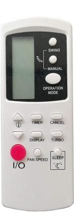 Xpecial Remote Controller for Hyundai AC (White)