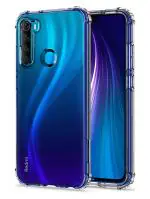 Spigen Red TPU Crystal Shell Back Cover Case For Xiaomi Redmi Note 8