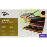 Mont Marte Premium Colour Pencil Box Set 72 Wooden