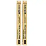 Bentodent Bamboo Toothbrush Adults CHARCOAL Bristles - Soft (Pack of 2)