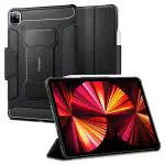 Spigen Black Rugged Armor Pro Back Cover Case For Ipad Pro 11 With Pencil Holder