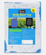 KITTO Blue sticky Trap for smaller insects in Garden & Farm (10 x 1 Units)