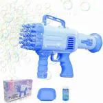 MADTEX 32-Hole Electric Bubbles Gun for Toddlers Toys,Gatling Bubble Machine Outdoor & Indoor Toys for Boys and Girls I Bubble Gun for Kids (Multi-Color)