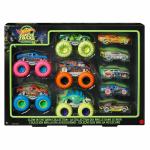 Hot Wheels Monster Truck Glow In The Dark 1:64 Die Cast Vehicle Collection, Boys, 3Y+, Multicolour